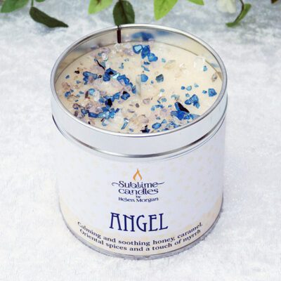 Angel scented candle