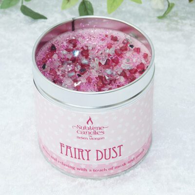 fairy dust candle