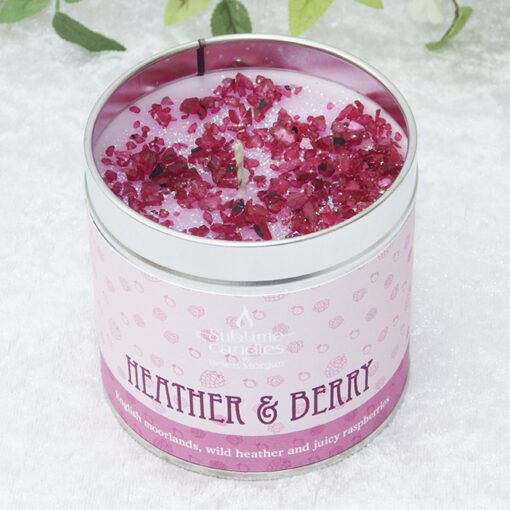 heather & berry candle