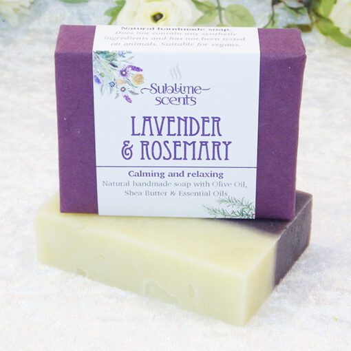 lavender & rosemary soap