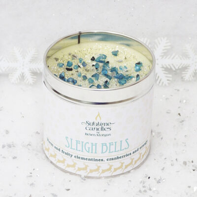 sleigh bells candle