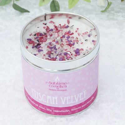 tuscan velvet candle