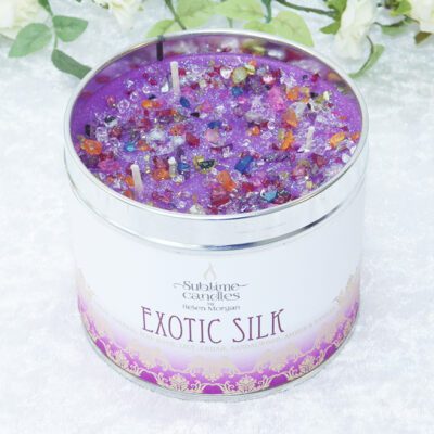 exotic silk candle