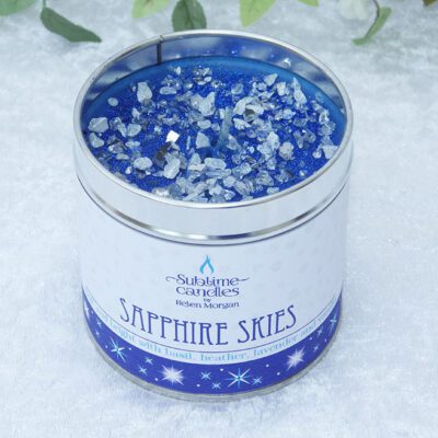 sapphire skies candle