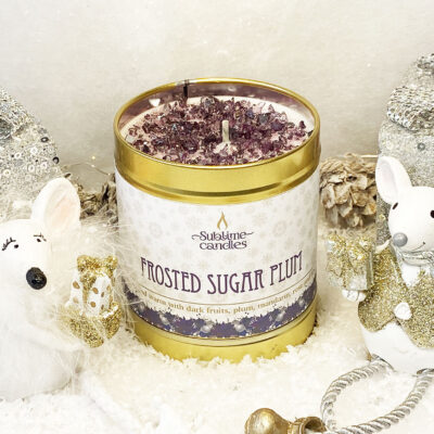 Frosted Sugar Plum Candle