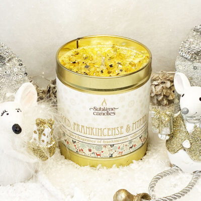 Gold Frankincense Myrrh Candle