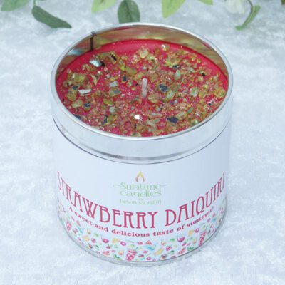 strawberry daiquiri candle