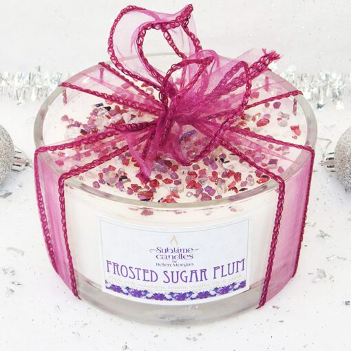 Frosted Sugar Plum 5-wick candle