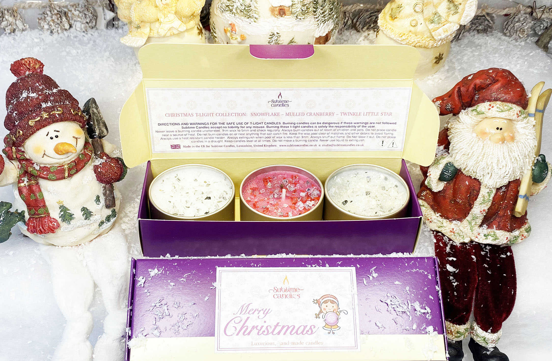 Merry Christmas T-lights Box Set