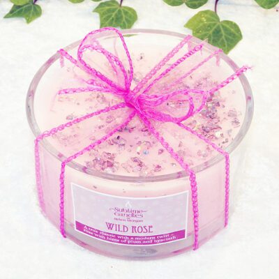 wild rose 5 wick candle