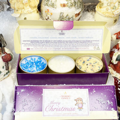 Coastal t-lights Gift Box