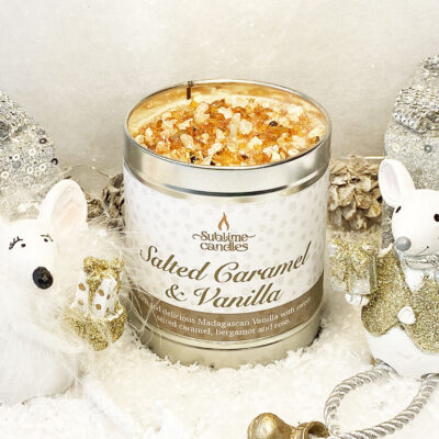 Salted Caramel & Vanilla candle