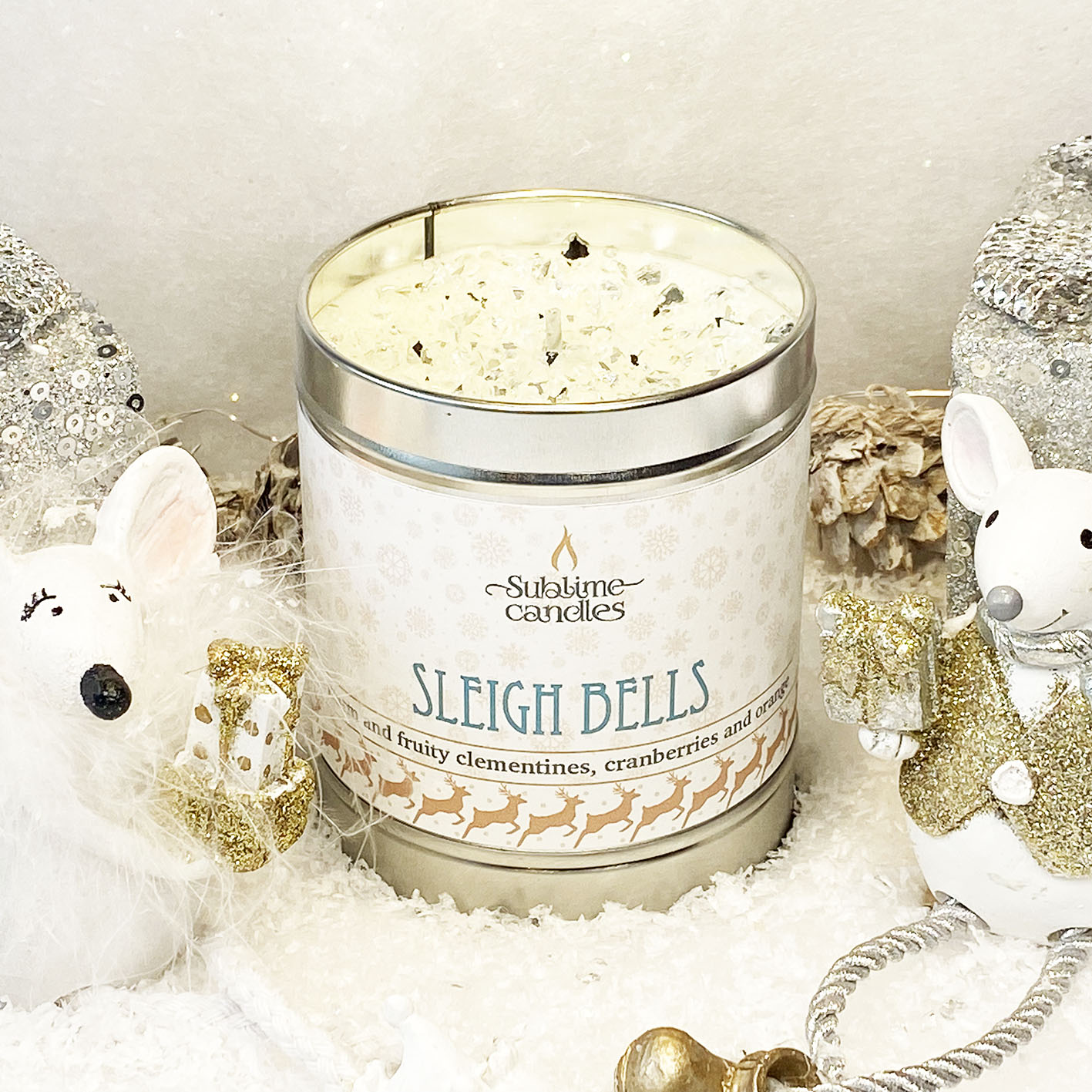 Sleigh Bells Candle